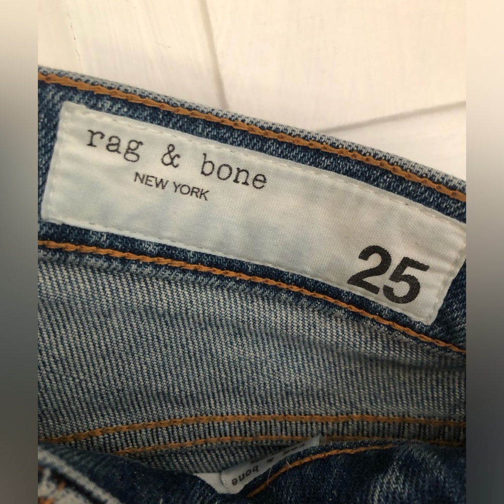 Rag & Bone Wren High Rise Slim Straight